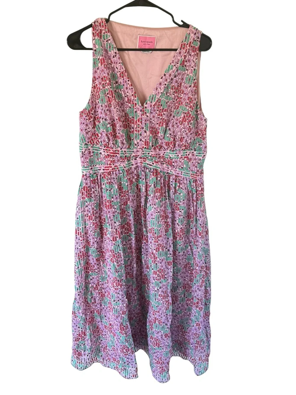 Kate Spade Floral Melody Midi Dress